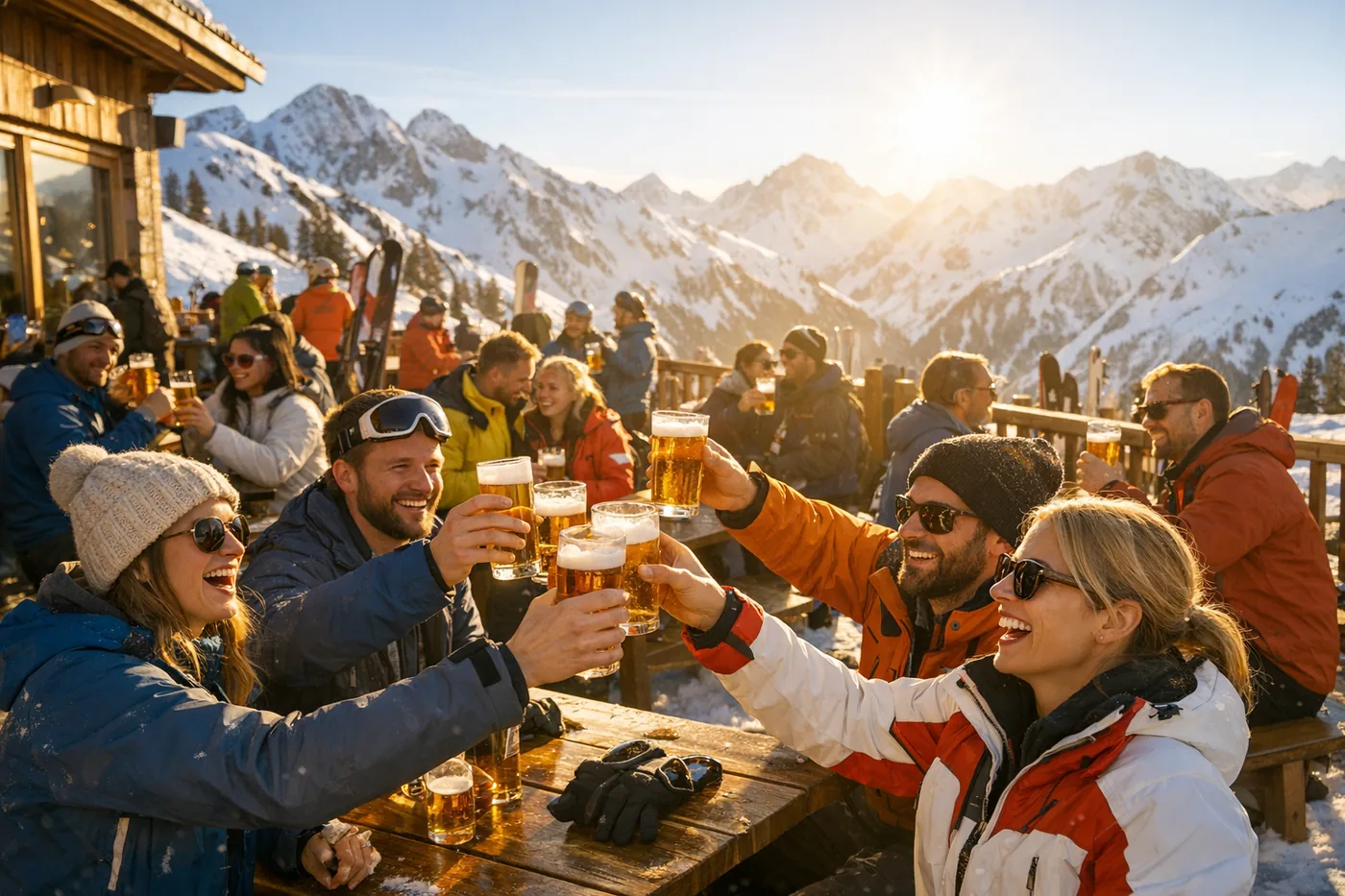 Afterski i Alperne