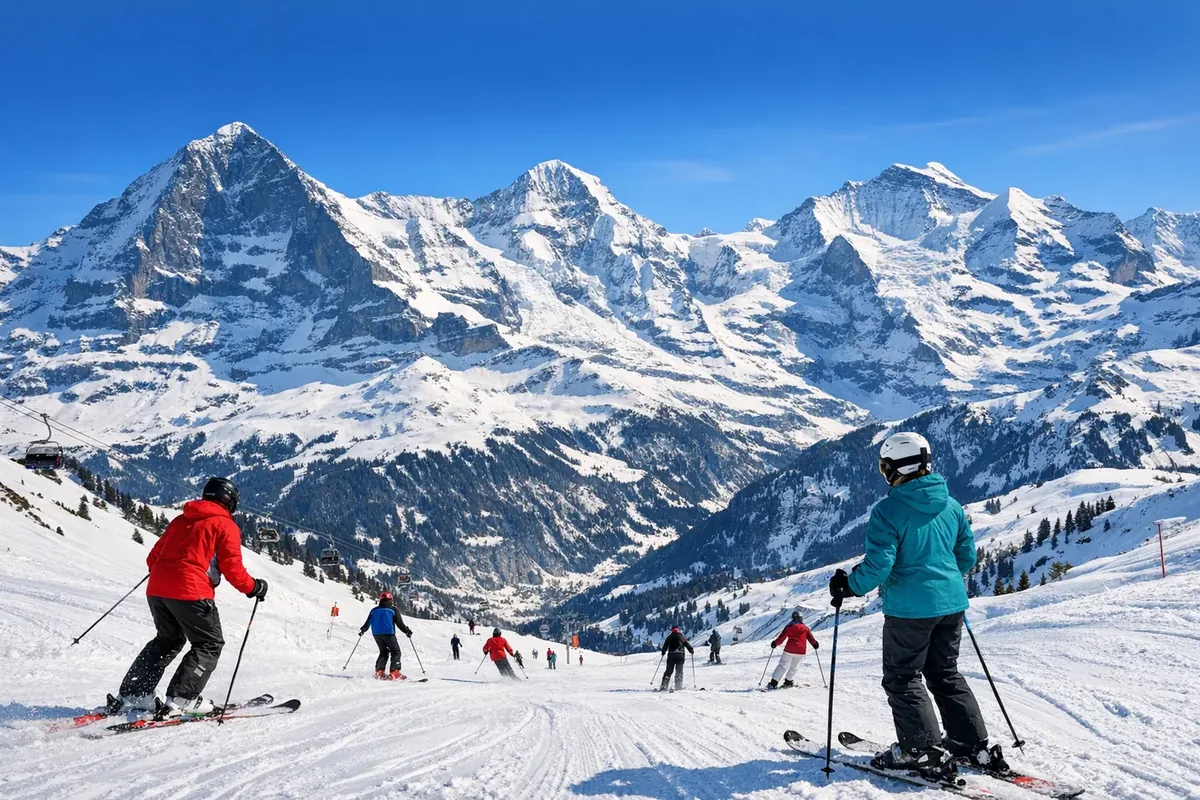 Skiløb i Grindelwald