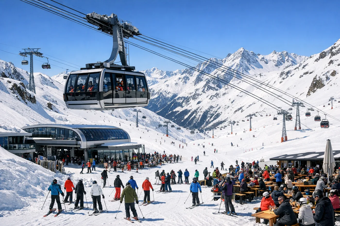 Skirejse til Ischgl i Østrig