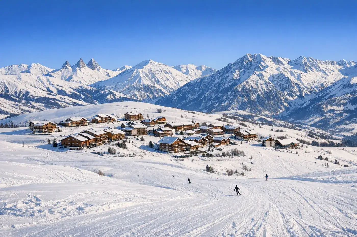 Skirejse til La Toussuire i Frankrig