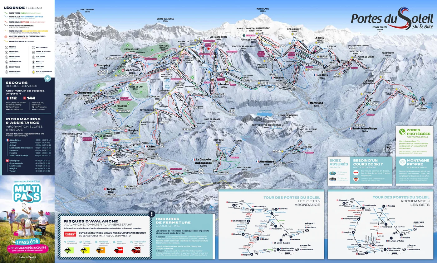 Pistekort Avoriaz