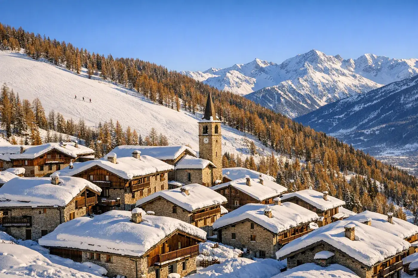 Skirejse til Sauze d'Oulx i Italien