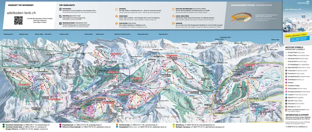 Pistekort Adelboden