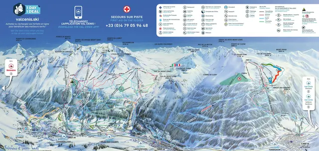 Pistekort Val Cenis