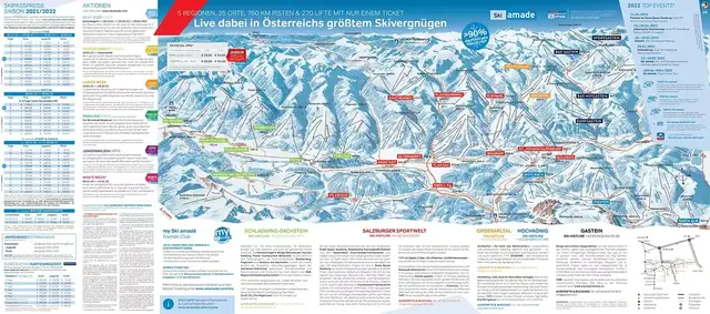 Pistekort Wagrain