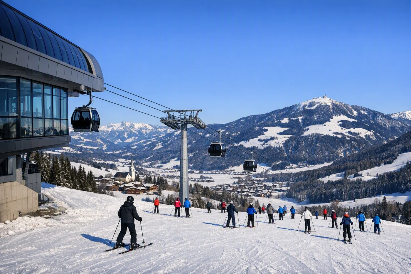 Skirejse til Westendorf i Østrig