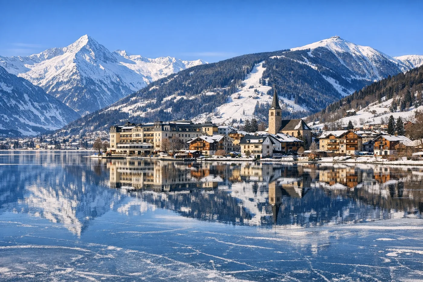 Skirejse til Zell am See i Østrig