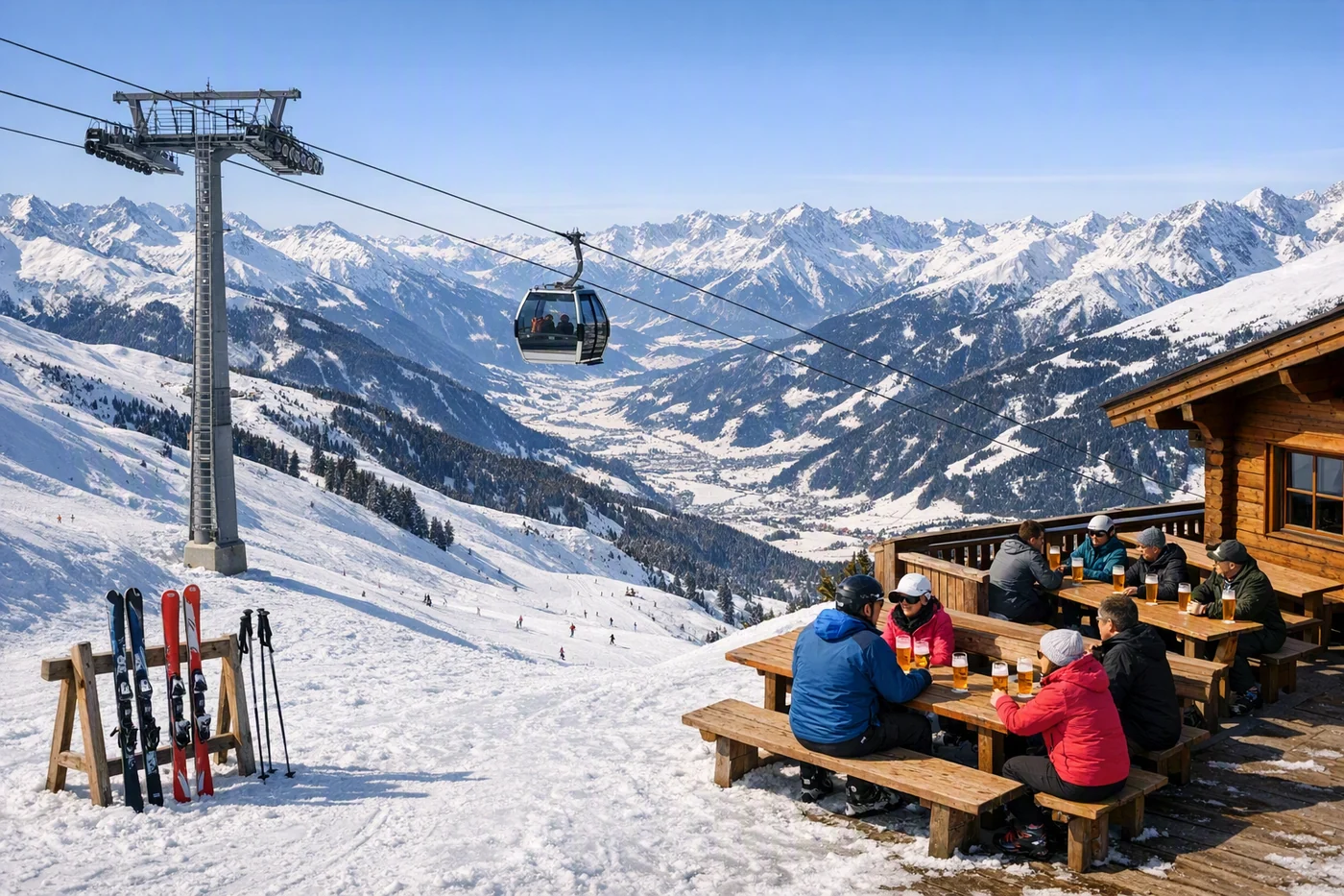 Skirejse til Zillertal Arena i Østrig