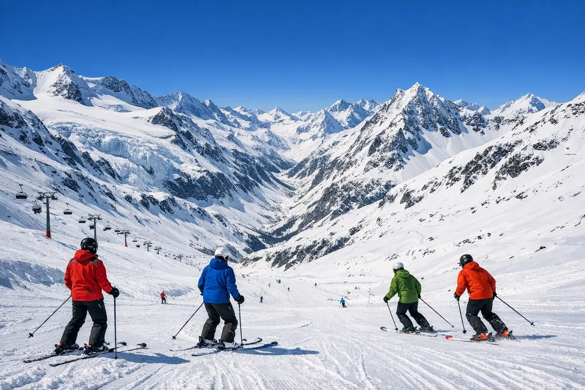 Skiløb i Obergurgl
