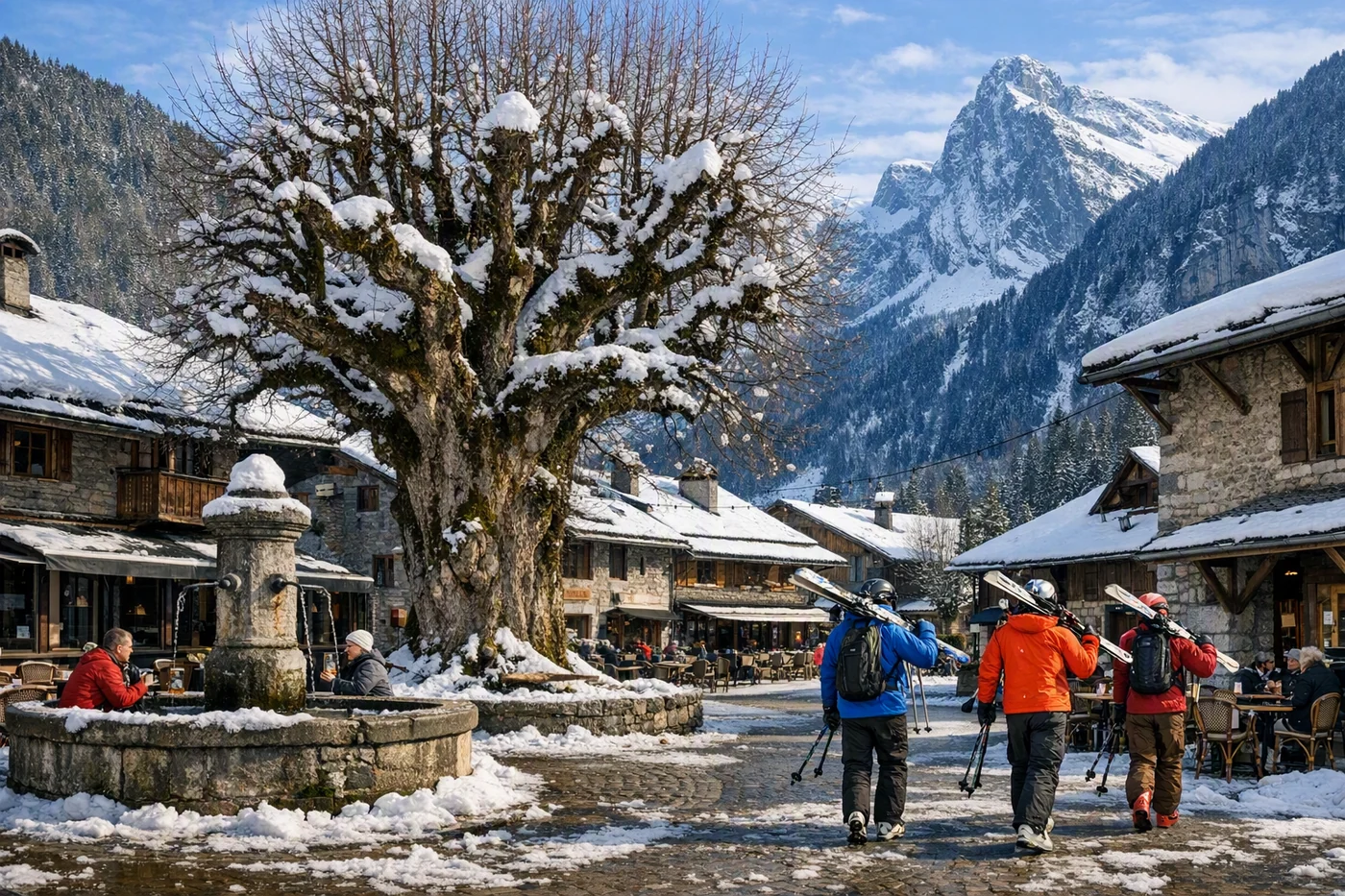 Skirejse til Samoëns i Frankrig