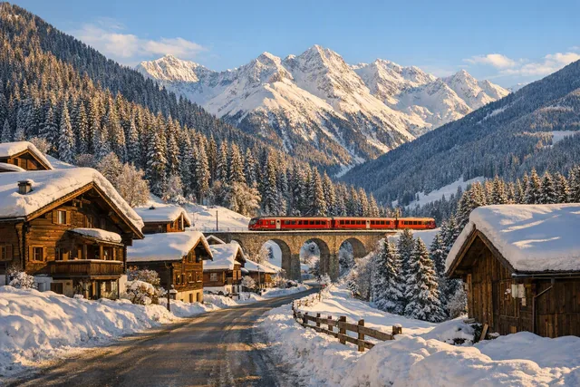 Skirejse til Klosters