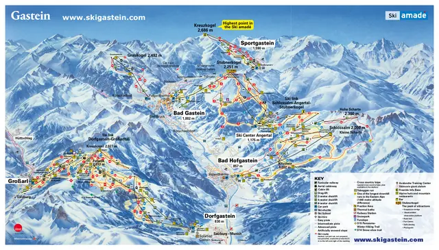 Pistekort Bad Hofgastein