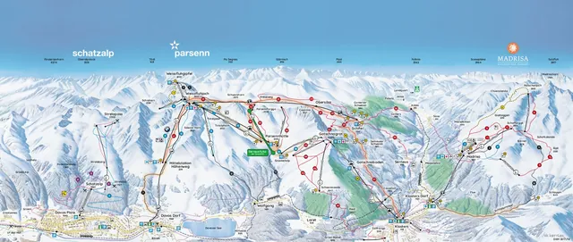Pistekort Klosters